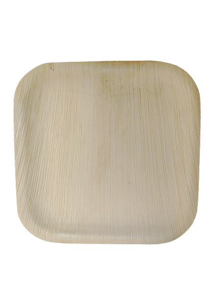 Palm Leaf Square Plates 6" Inch (Set of 100/50/25)